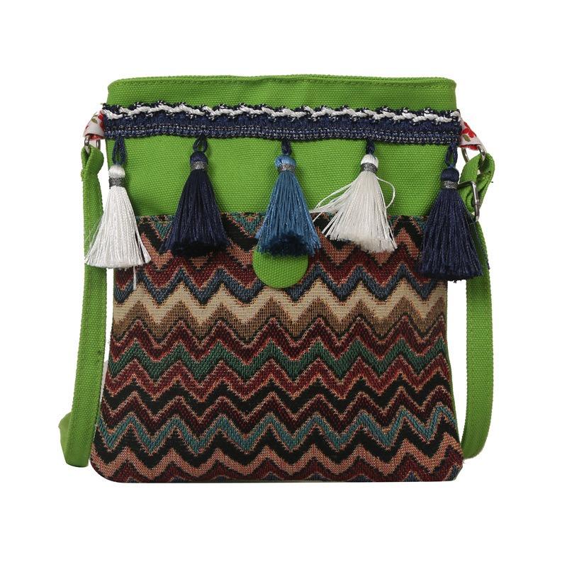 Женская сумка на одно плечо в этническом стиле Модная женская сумка через плечо