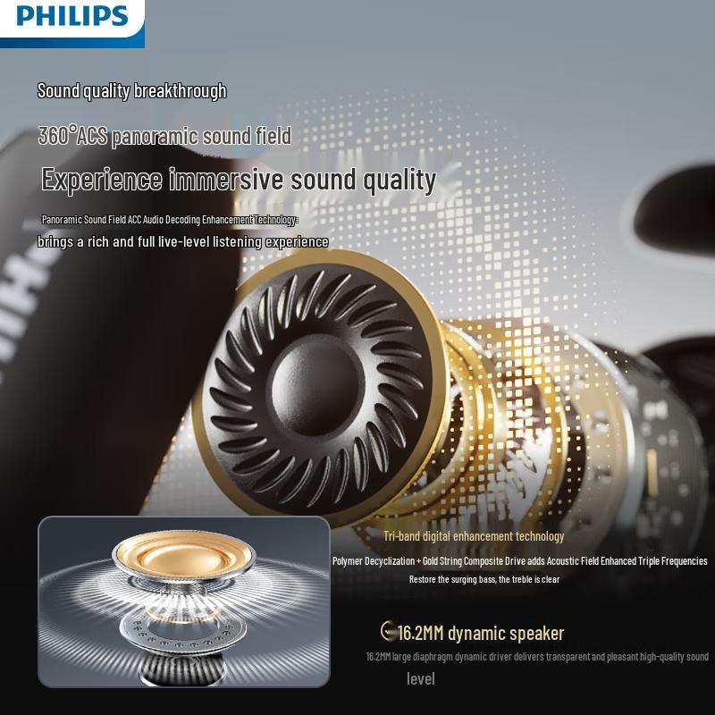 Philips TAT2739 True Wireless Open-Ear Sports Headphones