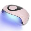 120W UV Nail Lamp LED Gel Polish Dryer Fast Dry Induction Manicure Tool 110‑240VPink US Plug