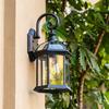 Antique Style Outdoor Waterproof Hexagonal Wall Sconce