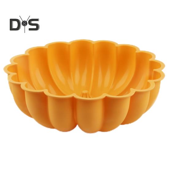 Форма для торта с тыквой на Хэллоуин, легко снимается с антипригарным покрытием, удобна в очистке, пищевая кухонная силиконовая форма для торта