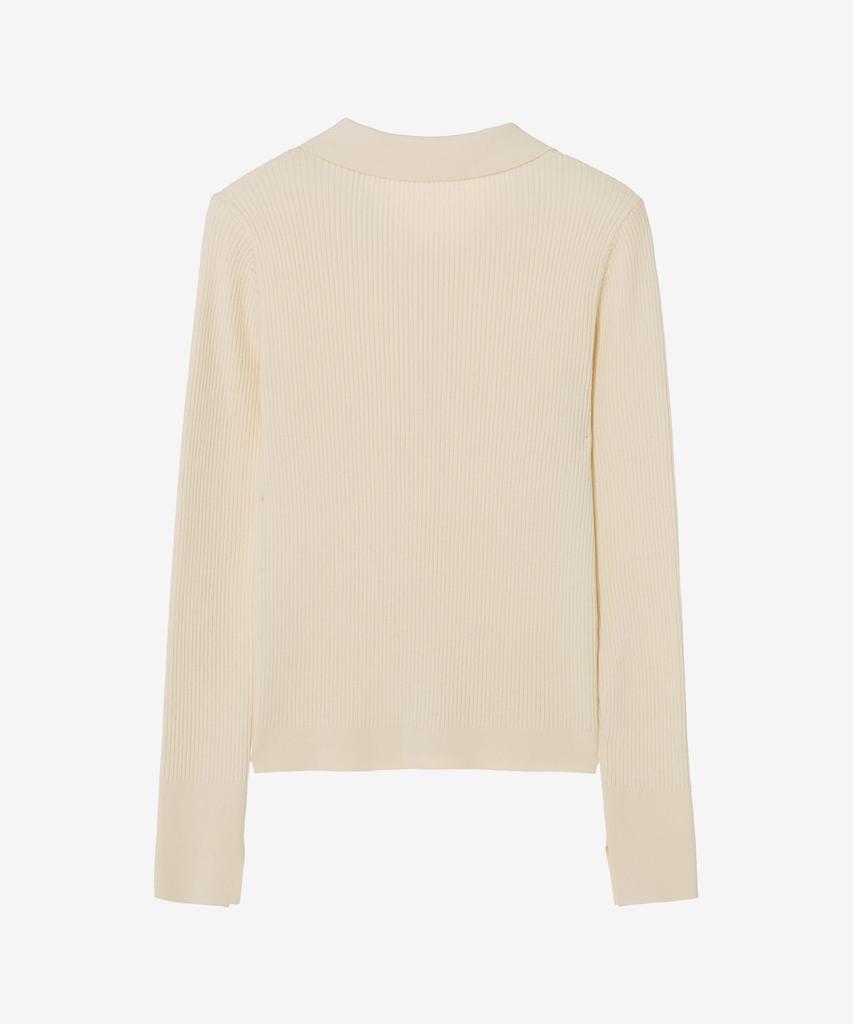 MIND BRIDGE WOMEN [W][Couture] Ribbed Collar Knit - 4 Colors