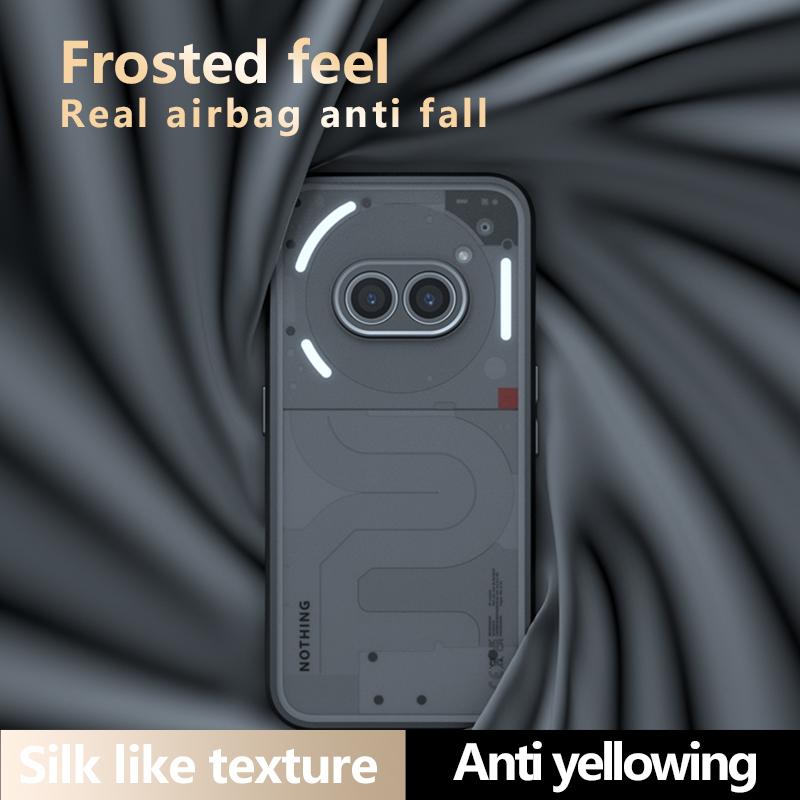 Акриловый противоударный прозрачный чехол для телефона Nothing Phone 2A 2 Armor Hard Protection Back Cover Bumper