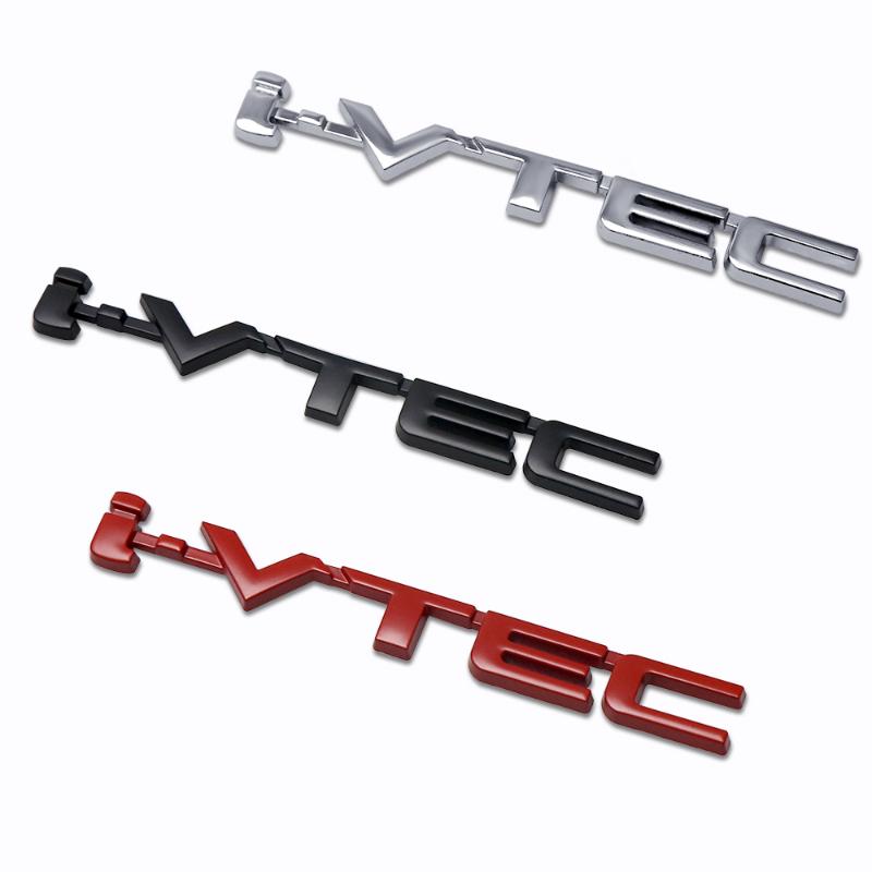 Стайлинг автомобиля 3D металлический логотип I-vtec авто наклейки на задние боковые крылья багажника для INSPIRE CR-V UR-V Fit VTEC Modulo