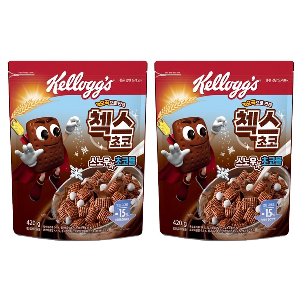 Kellogg's Chex Choco Snow Choco Ball 400г (3 варианта)