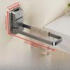 Moisture-Resistant Foldable Towel Rack Detachable Bath Towels Rack Hanger Organizer Rack  Balcony