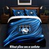 Atalanta FC Design Bed Bedding Set 1 Duvet Cover + 2 Pillowcases Soft Breathable Household Bed Linens