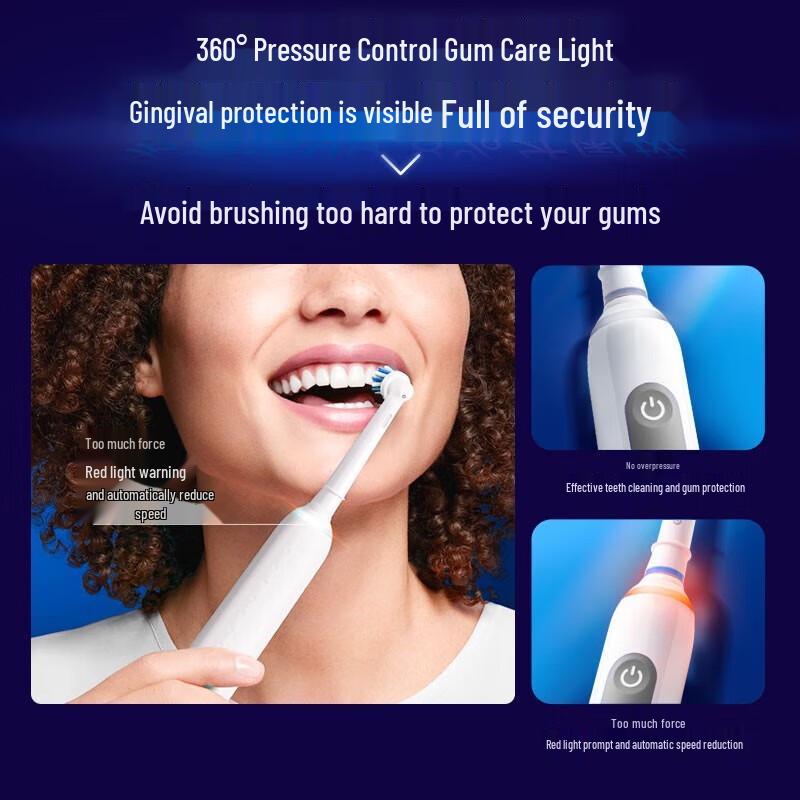 Электрическая зубная щетка Oral-B Pro2 3D Sonic, вилка CN (адаптер в комплекте)