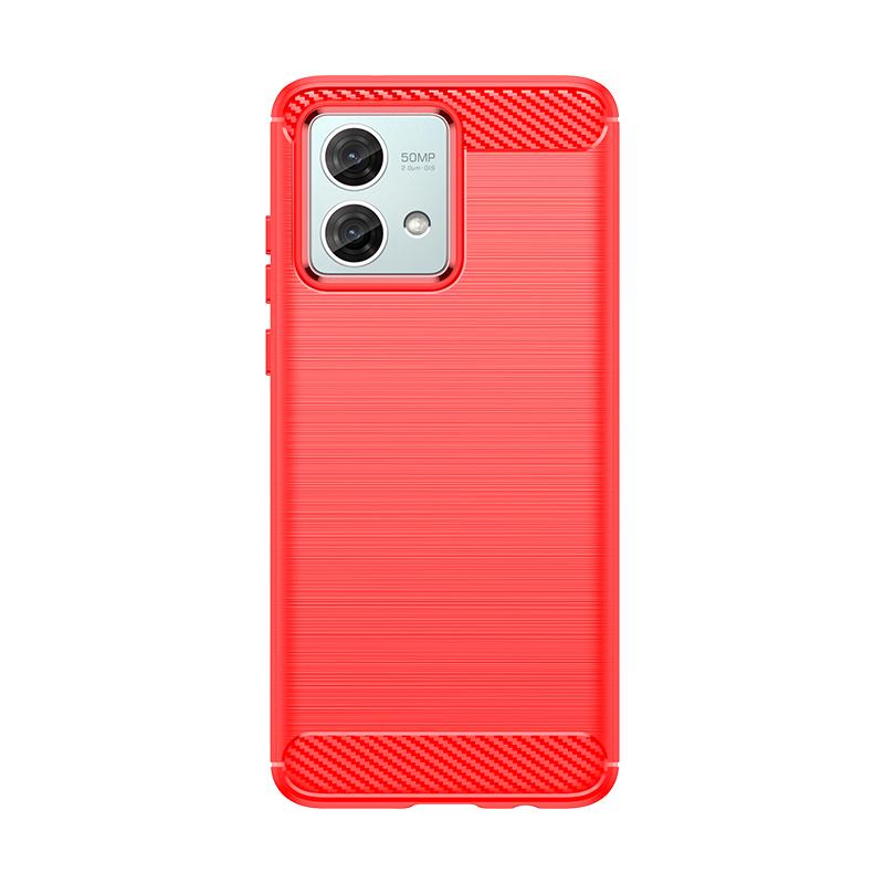 Для чехла Moto G84 Чехол Moto G84 Capas Armor Бампер для телефона Задняя часть Противоударный Мягкий ТПУ Углеродное волокно Fundas Motorola Moto G84 G 84