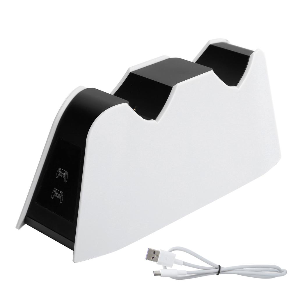 AL P5007 Controller Charger Portable Dual Gamepad Charging Dock Station Rack for PS5