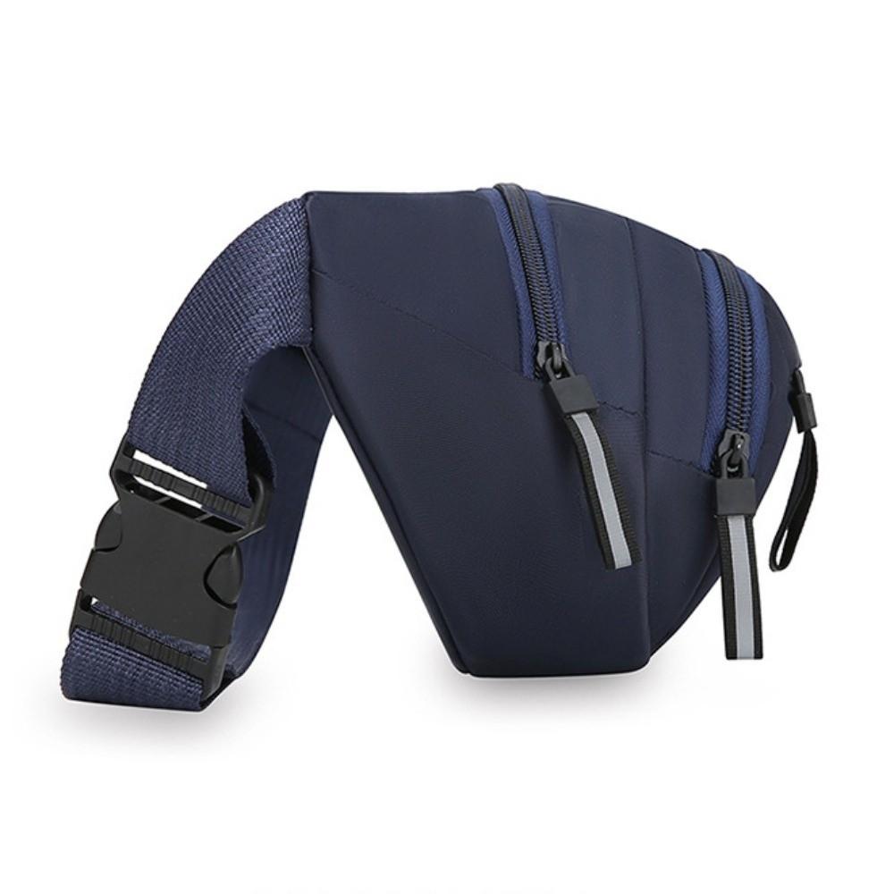Large Capacity Mobile Waist Bag Wear-resistant Sports Walking Bag Fashion Men Chest Bag Riding