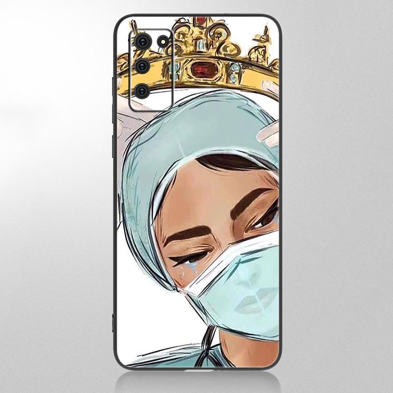 Nurse Queen Doctor Hero Fight Case For Samsung Galaxy A12 A02S A22 A32 A52 A72 A71 A51 A41 A31 A21 A11 A50 A70 A10S A20S Cover
