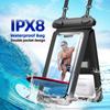 IPX8 Подводный сухой мешок Прозрачный плавательный водонепроницаемый мешок для путешествий на открытом воздухе