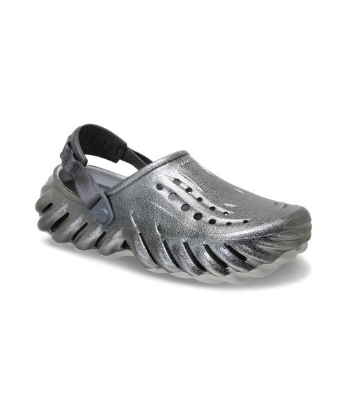 Crocs Кроксы Echo Clog Metal Sport - Atmosphere/Multi 214109-1FS