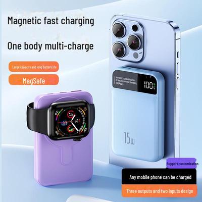 Совместимо с часами, Bluetooth-гарнитурами, телефонами, беспроводными зарядными устройствами и портативными зарядными устройствами мощностью 22,5 Вт с функцией быстрой зарядки.