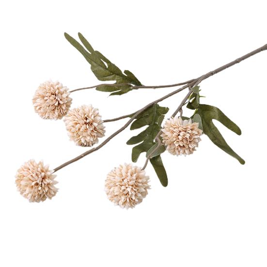 1 ветка цветок из искусственного шелка, не требующий полива, широко применяется, гибкий, необычный, простой в уходе, красивый искусственный стебель одуванчика для гостиной