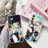 Чехол для телефона Wuthering Waves Lynae для Samsung Galaxy S25 S24 S23 S22 S21Plus FE Ультрапрозрачный Цветной Чехол Роскошные Мобильные Телефоны