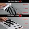 2PCS Shark Mouth Teeth Die Cutting Car Stickers Window Bumper Vinyl Decals Personalized Auto Body Decoration Decals Accessories