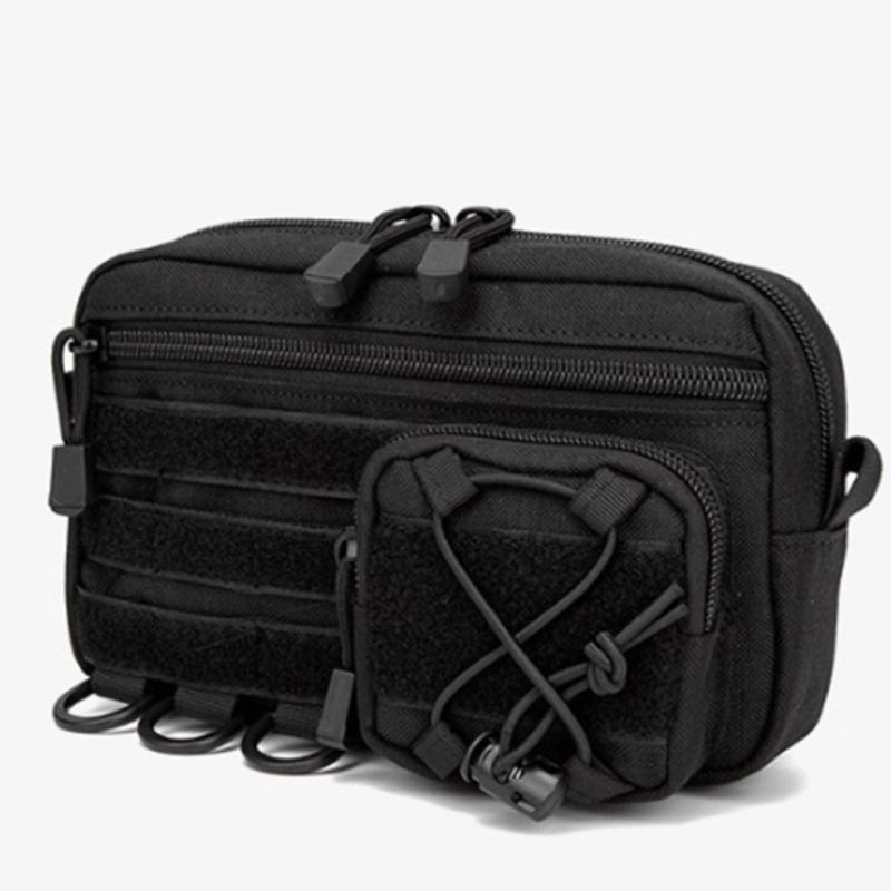 Tacticals Belt Bag Utility Bag Molles Pouch Phone Bag Travel Waist Bag Storage Bag Small Tool Bag for Outdoor Camping