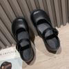 Small Leather Shoes Women's Four-season Japanese Retro One-word Buckle Mary Jane Lolita Gentle Princess Shoes