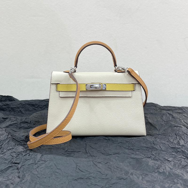 New Trendy Second Generation Genuine Leather Women's Bag Fashion Bag Mini Small Bag Single Shoulder Cross Shoulder Handbag