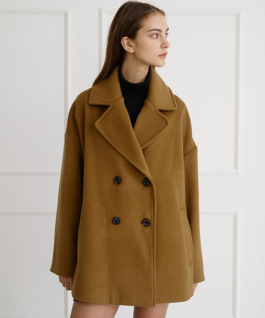 Bibyseob Double Wool Coat Camel [T44]