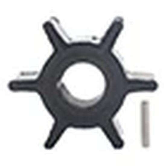 For Tohatsu 2 2.5 3.5 4 5 6 HP 2 4 Stroke Outboard Water Pump Impeller w/ Key Motors Engine 369-65021-1 369-65021-1 369-65021-0