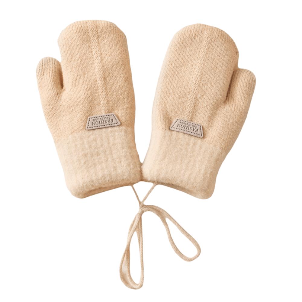 Coldproof Kids Winter Gloves Warm Knitted Gloves Cute Baby Gloves  Outdoor