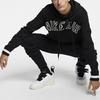 Nike Air Sportswear Pullover Hoodie With Printed Logo Men Tops Black AR1818-010