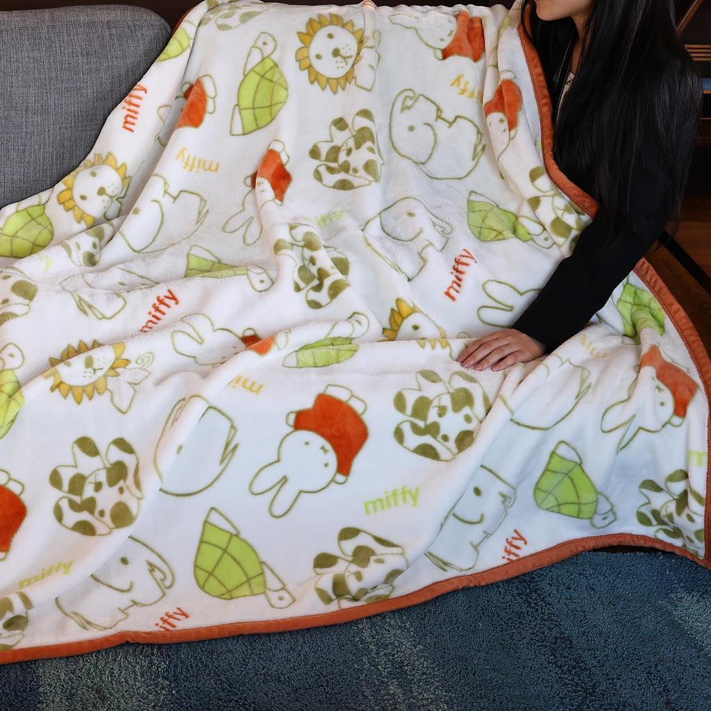 Одеяло Marushin Miffy Miffy Все Теплое одеяло В200 x Ш140 см Милое пушистое стильное изделие для холодной погоды Доступно в 3 размерах 5885002800