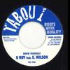 7inch Record U ROY, ERNEST WILSON - Know Yourself BEL708 Tabou 1 EU 2000 Europe Reggae, Ska & Dub