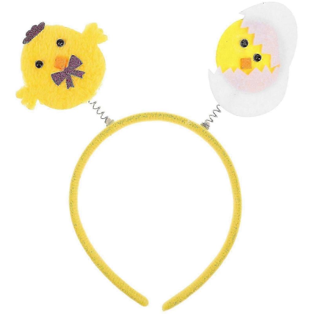 2026 Best!! Easter Costume Supplies Chicken Headband for Decoration with 1 Piece Yellow Accessory