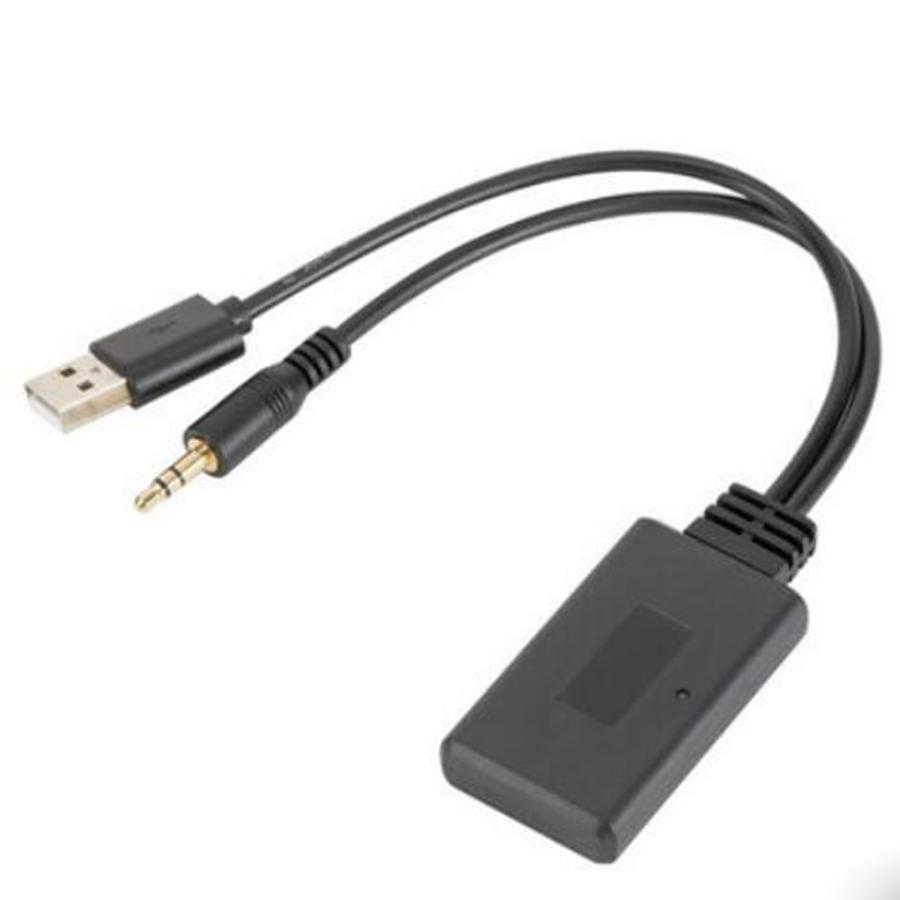 Bluetooth 5.0 Audio Receiver USB + 3.5mm Jack Stereo Adapter For Car AUX Speaker