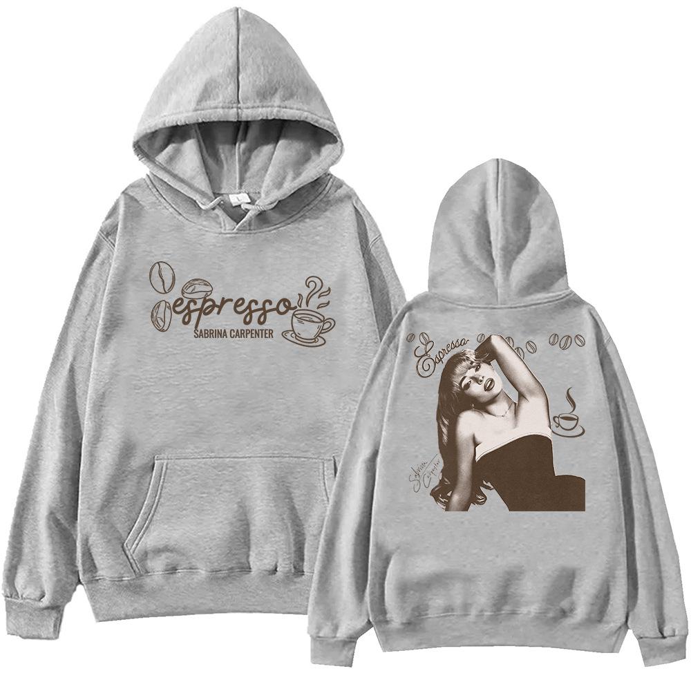 Худи Sabrina Carpenter Espresso Унисекс Харадзюку Пуловер