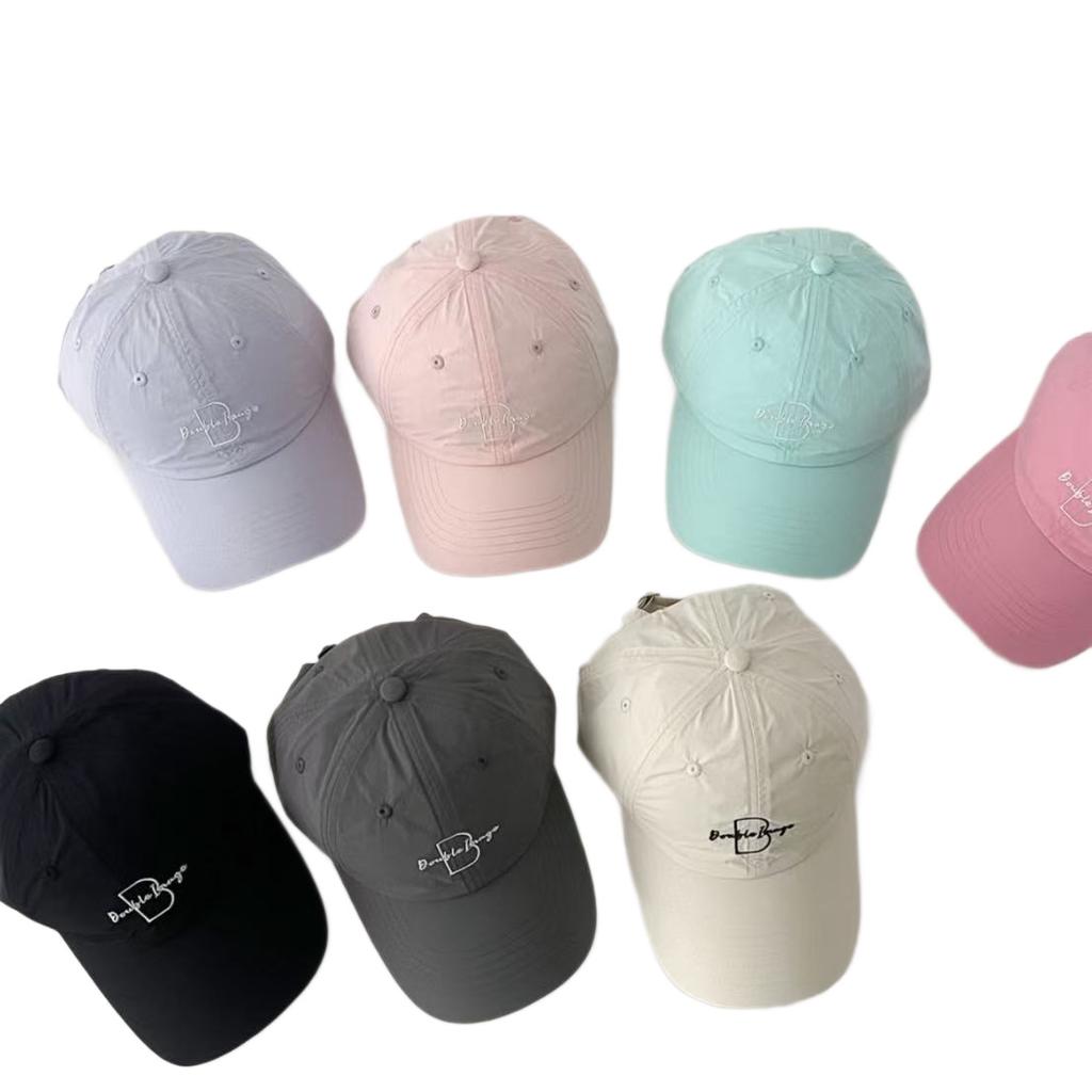 Spring And Summer Letter Embroidered Baseball Caps For Men And Women, Sun Protection, Quick-Drying Sunshade Peaked Caps, Exquisite And Versatile