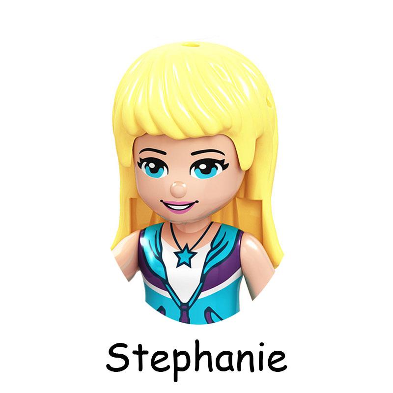 Нетоксичные сказочные принцессы дети Белль Чудовище Золушка Анна Оливия Модель Фигурка Блоки Конструктор Строительные Кирпичики Игрушки Для Детей