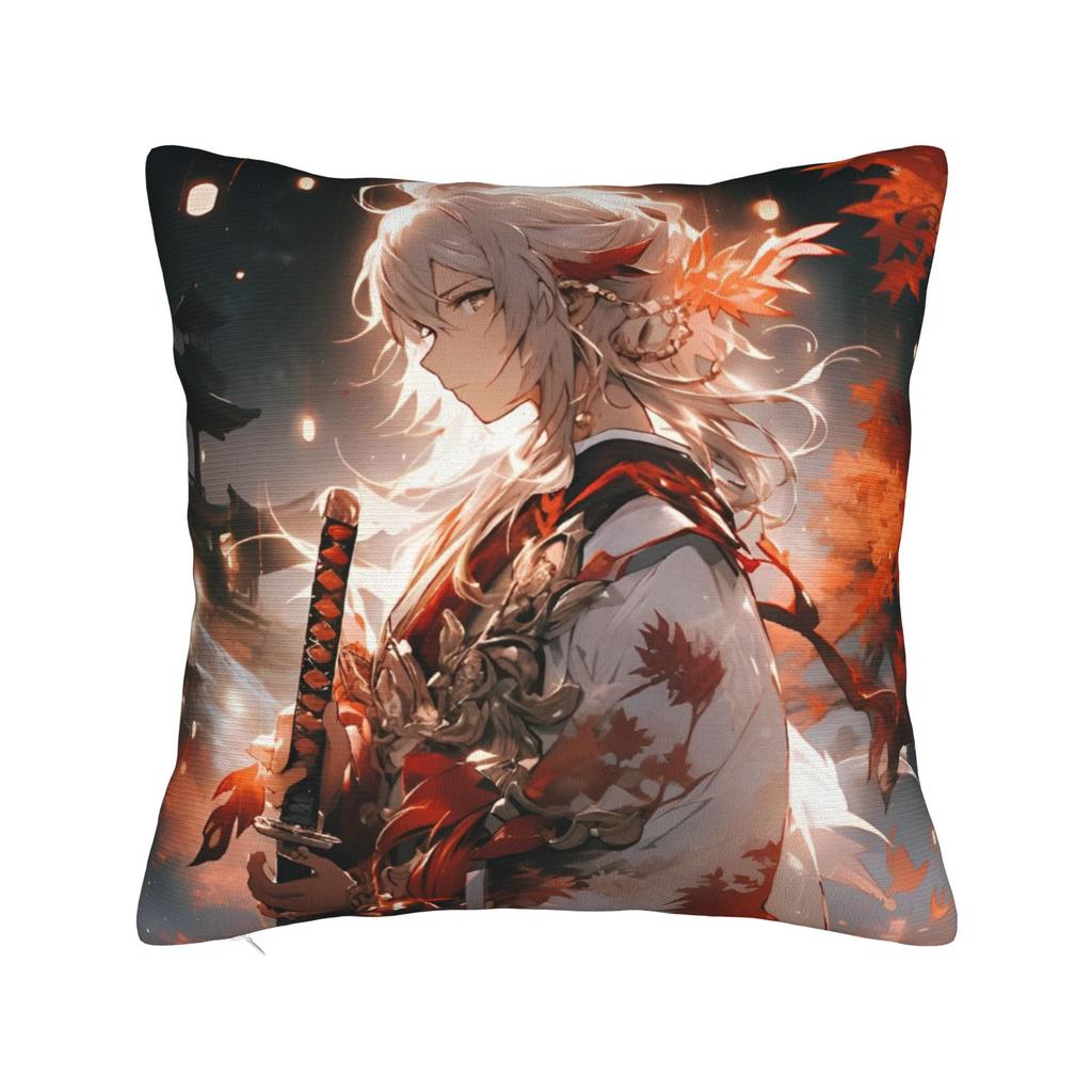 Genshin impact игра Наволочка Мерч Печать Наволочка Декор Подушка Декоративная Наволочка для Подушки Домашняя Разные Размеры