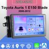 Android Carplay автомобильное радио для Toyota Auris 1 E150 Blade 2006-2012 мультимедийный проигрыватель головное устройство стерео GPS навигация BT WIFI 2+32 ГБ