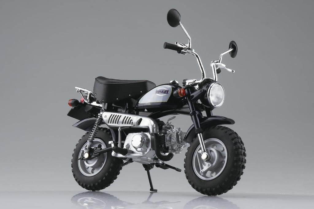 Skynet Завершенный мотоцикл Honda Monkey Candy Imperial Blue 1/12