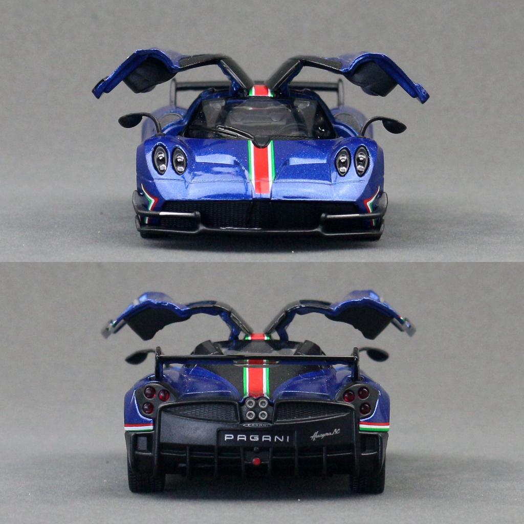 1/38 Pagani Huayra BC Сплав Спортивная Модель Литые Металлические Гоночные Автомобили Модель Автомобиля Высокая Симуляция Коллекция Детская Игрушка Подарок