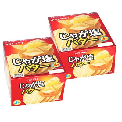 Картофель фри Toho Seika с соленым маслом, 2 упаковки, всего 40 пакетов