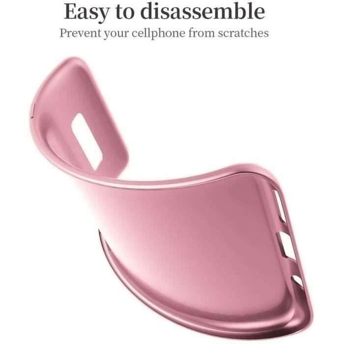 Coque de Protection - PROSHOP - Souple - Rose - Silicone Ultra-Mince - Découpes Précises