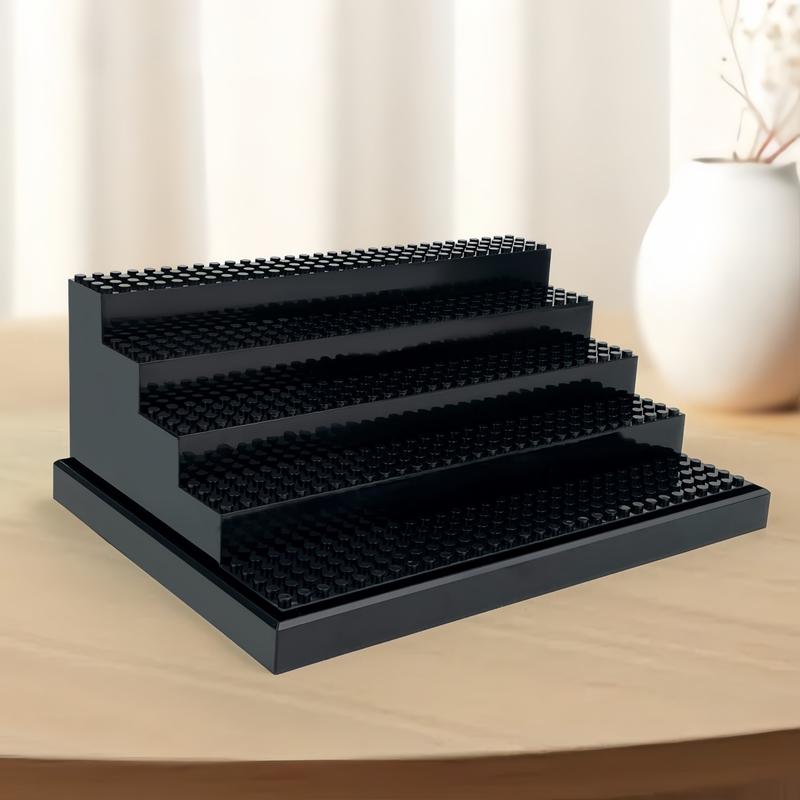 Mini doll display box, with 5 steps, compatible with main brand building figures, building doll storage box, large capacity