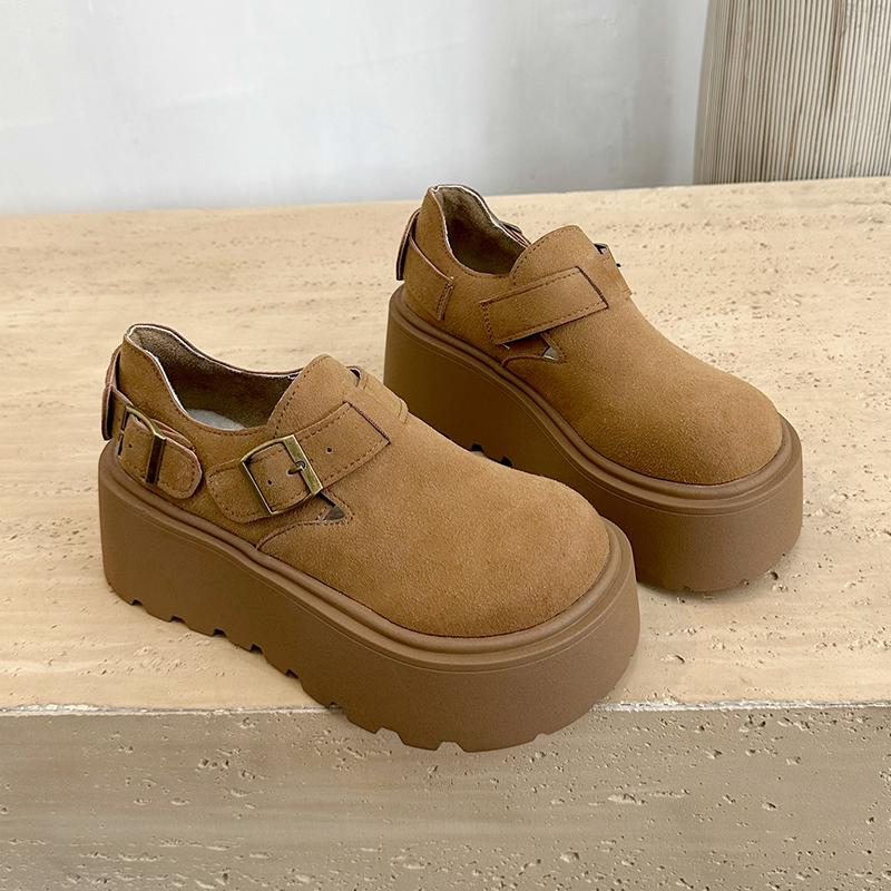 2024 Осень Новые Женские Повседневные Модные Спортивные Туфли на Толстой Подошве на Плоской Подошве для Бега Путешествий Лоферы Кроссовки на Платформе