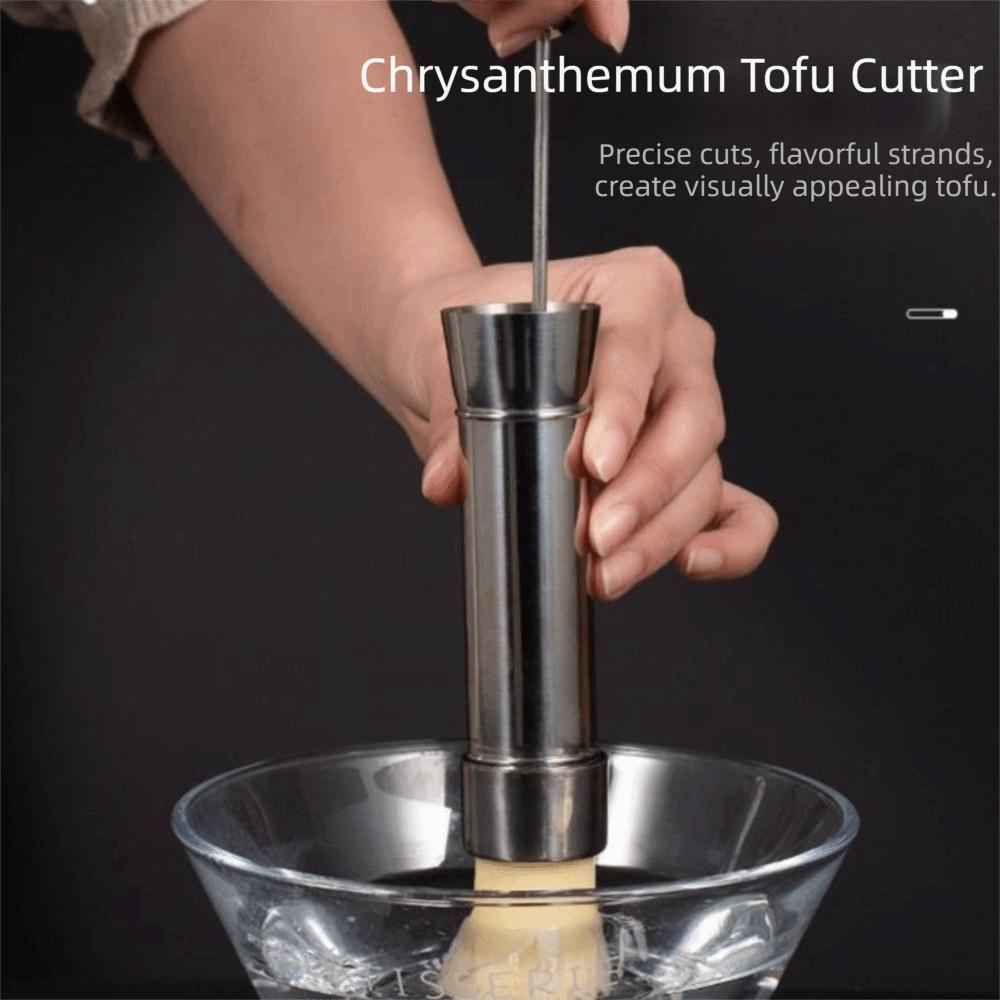 Multifunctional Paneer Cheese Cutter Stainless Steel Tofu Slicer Bean Curd Mold Baking Meal Prep
