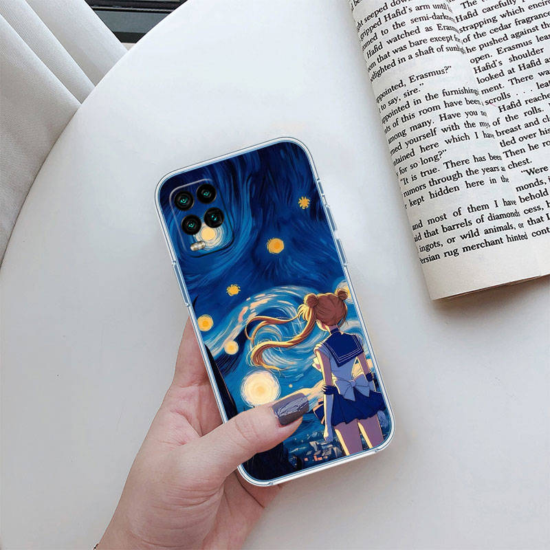 JO48 Sailor Moon Phone Case for Motorola E22S E7 G6 G7 G8 G9 Plus Power Play G10 G20 G04 E30 E40 E22 E20 E13 G22 G23 G Stylus Play