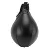 Boxing Speed Bag Improve Reaction Speed Inflatable PU Leather Punching Ball Bag for Home Gym Trainin
