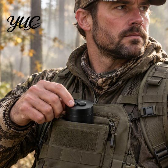 Outdoor Hunting Gear 1/2Pcs Fiber Wind Direction Indicator for Hunting, Checker Tool with Natural Fiber, All-Weather Portable Detector Observation Aid