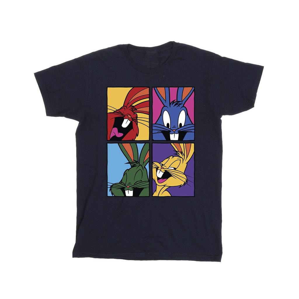 Looney Tunes Mens Bugs Pop Art T-Shirt