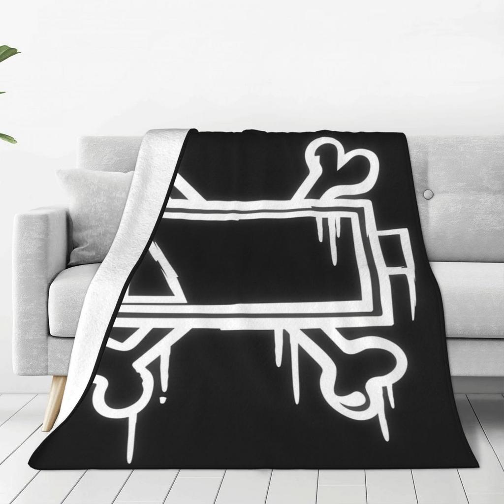 Robot Murder Drones V Uzi Flannel Blanket Soft Durable Throw Blanket for Couch Bed Airplane Travel Comfortable Bedspread
